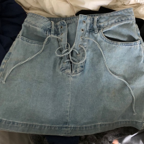 Kendall & Kylie Dresses & Skirts - Light blue jean skirt